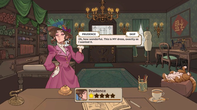 温馨裁缝模拟游戏针影裁梦9月22日Steam发售