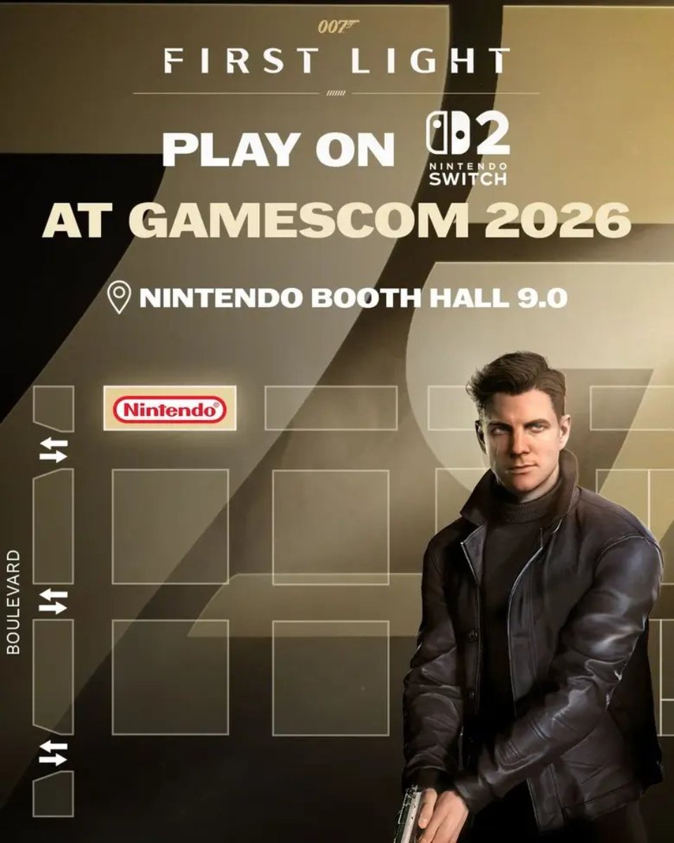 Switch2版007下月试玩,科隆展免费体验邦德起源故事