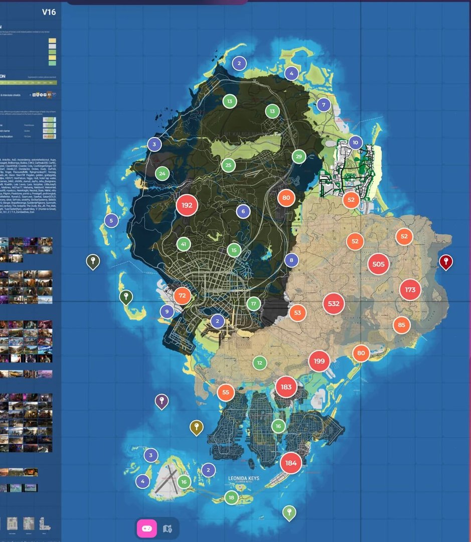 GTA6地图有多大?实测能塞下四款R星旧作,面积惊人