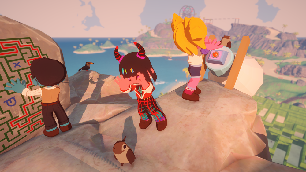 青岚物语新作摇摇晃晃去旅行,Steam四人合作房车公路游戏现已开放Test