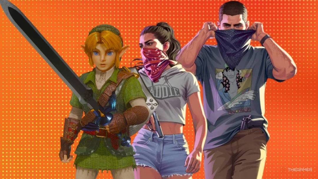 塞尔达时之笛重制版预购火爆!碾压GTA6与COD,亚马逊近6万份实体版