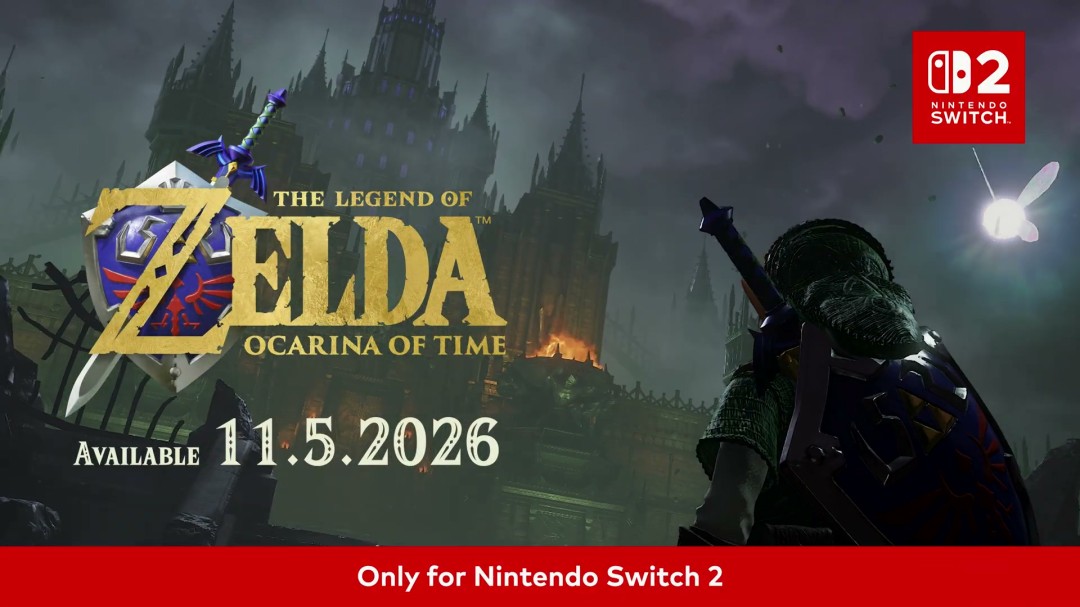 塞尔达时之笛Switch2重制版新片段,展示加侬城堡与暗黑林克等经典Boss
